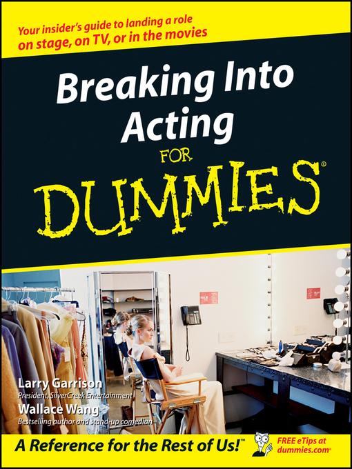 Cover image for Breaking Into Acting For Dummies